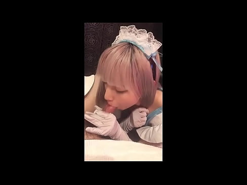 ❤️ Japanisches Idol [mayuka], französisches Dienstmädchenkostüm, Teil 1, Blowjob und Wichsen mit Lotion ❌ Quality porn bei uns ❤